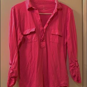 Pink Long Sleeve Top